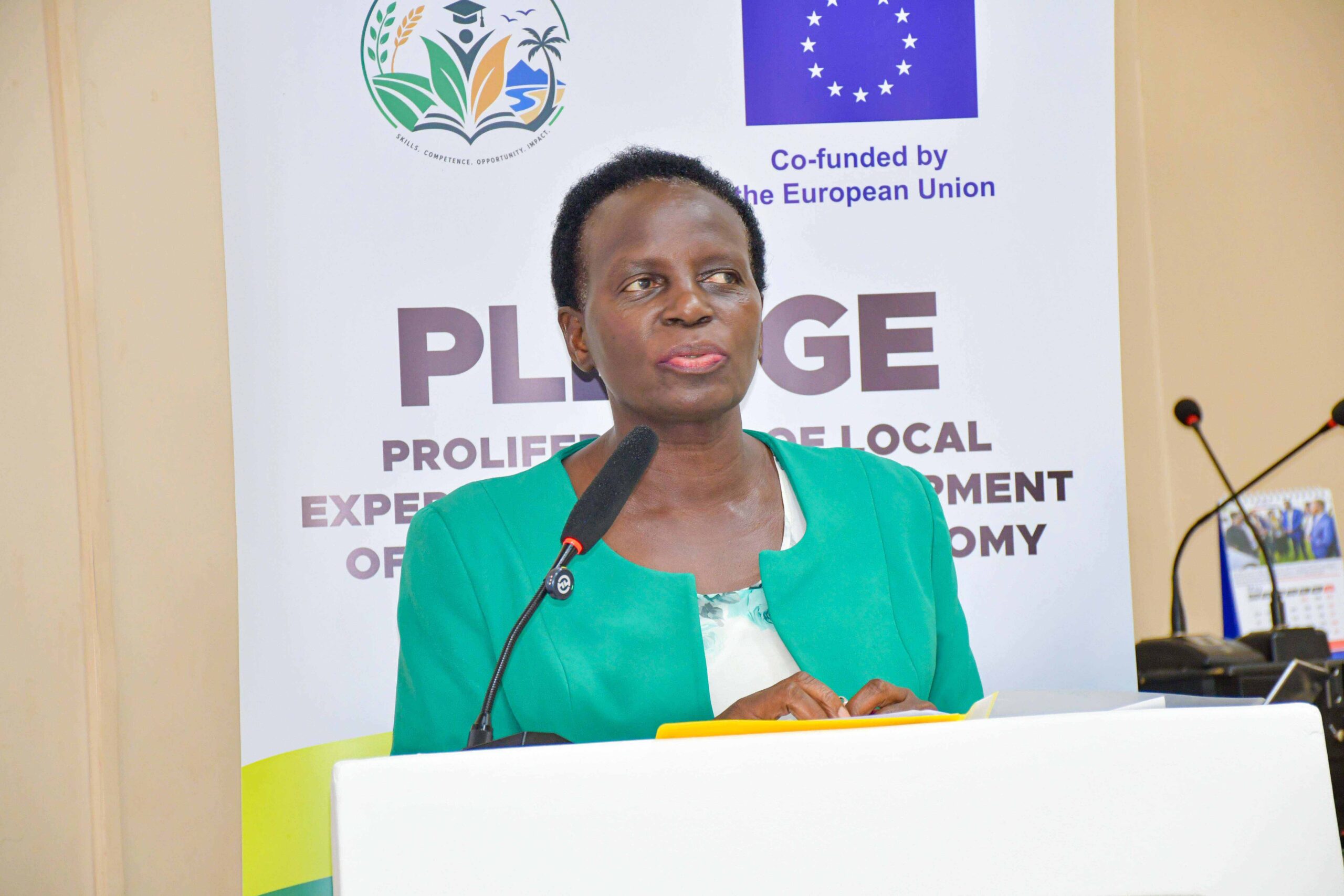 Practical training discussion at PLEDGE launch